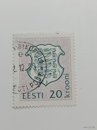 Эстония 1993. Герб