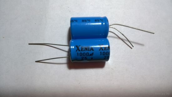 Конденсаторы Xenia,85C,1000мкф 25в
