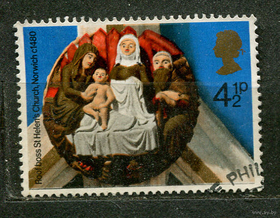 Рождество. Великобритания. 1974