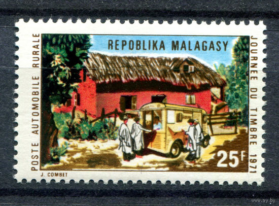 Мадагаскар - 1971г. - День марки - полная серия, MNH [Mi 634] - 1 марка