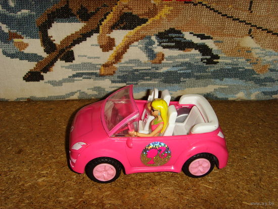 Барби на автомобиле . Барби на машине . Mattel