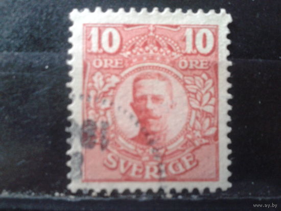 Швеция 1911 Король Густав 5 10 оре