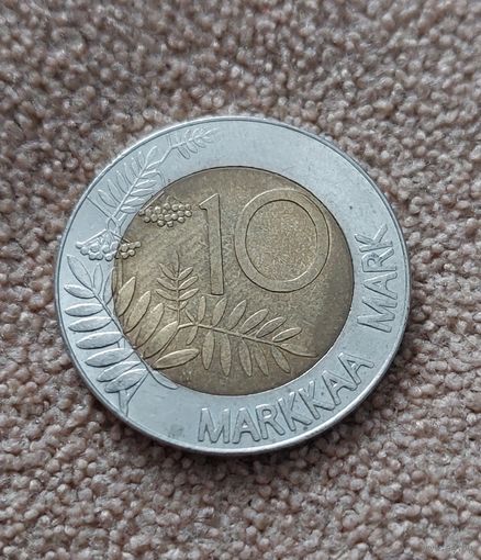 Финляндия 10 марок 1993