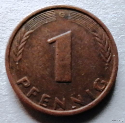 1 пфенниг 1981 G