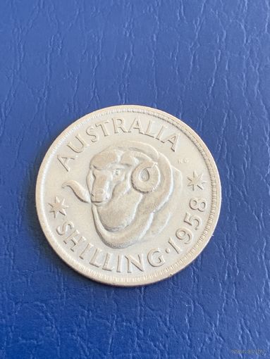 Австралия 1 шиллинг 1958 г