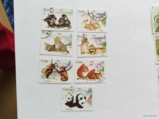 Куба  1979 7м  дик.животн.