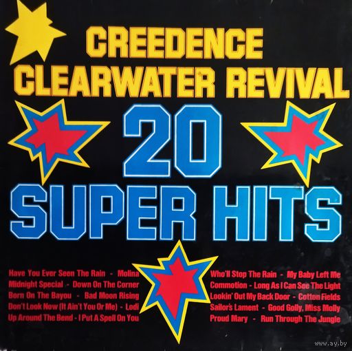 Creedence Clearwater Revival /20 Super Hits/1973, Fantasy, LP, Germany