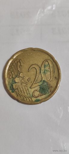 Испания 20 евроцентов 2006