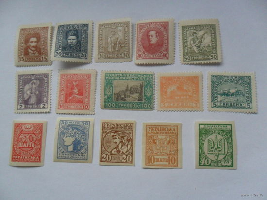 Марки Украины