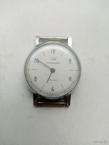 ЧАСЫ ЗАРЯ СССР ЮНОШЕСКИЕ 15-КАМНЕЙ