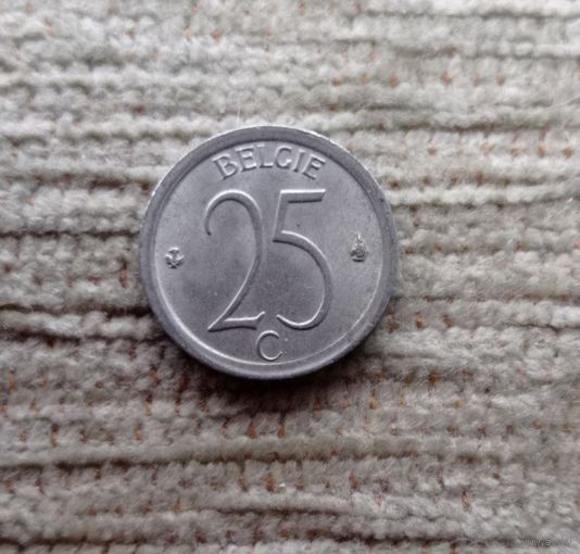 Werty71 Бельгия 25 сантимов 1971