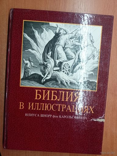 "Библия в иллюстрациях. 240 иллюстраций. Гравюры на дереве Юлиуса Шнорр фон Карольсфельда"