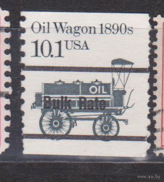 Транспорт  США 1985 год Лот 7 С НАДПЕЧАТКОЙ ИЛИ ПРЕДВАРИТЕЛЬНЫМ ГАШЕНИЕМ