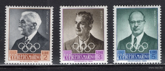 Сан Марино 1959 MNH Функционеры МОК