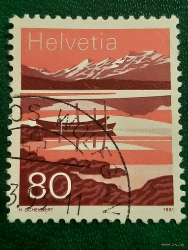 Швейцария 1991. Горы
