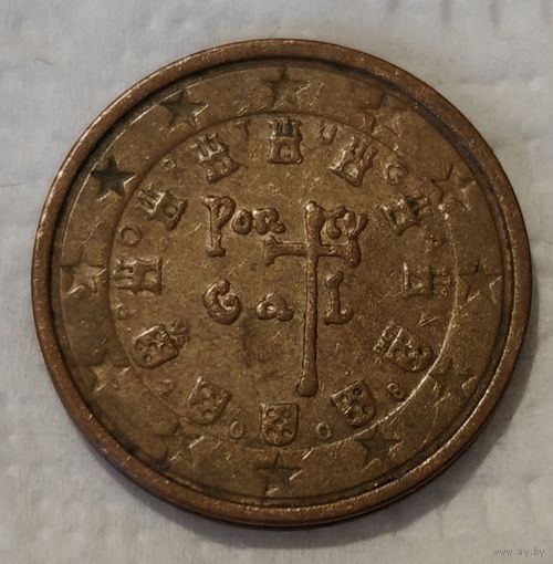 Португалия 2 евроцента, 2008 (14-11-77)