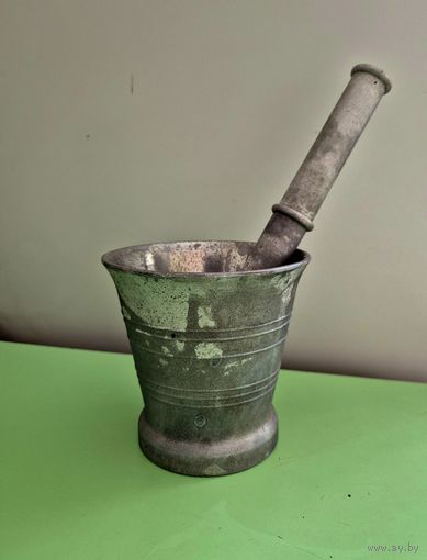 Ступа с пестиком аллюминиевая, 500мл.