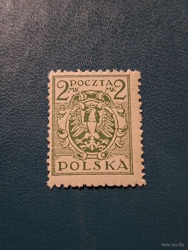 2 мк почта польска 1919