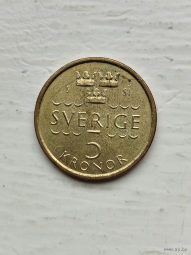 5 крон Швеция.