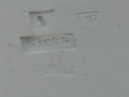 Тарелка, Киево-Межигорская фаянсовая мануфактура, 19 в.