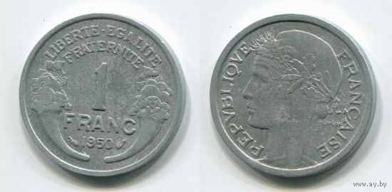 Франция. 1 франк (1950)