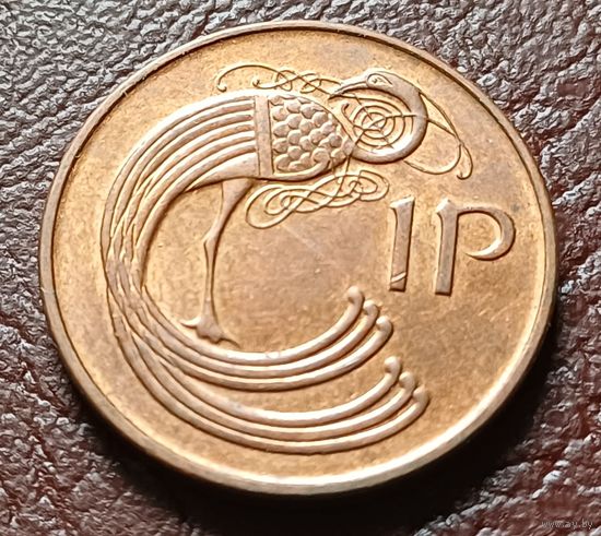 Ирландия 1 пенни, 1990    ( 1-6-6 )