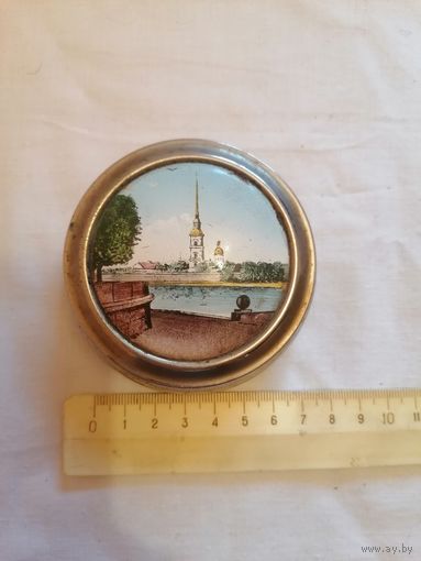 Пудренница ЛЕНЭМАЛЬЕР клеймо