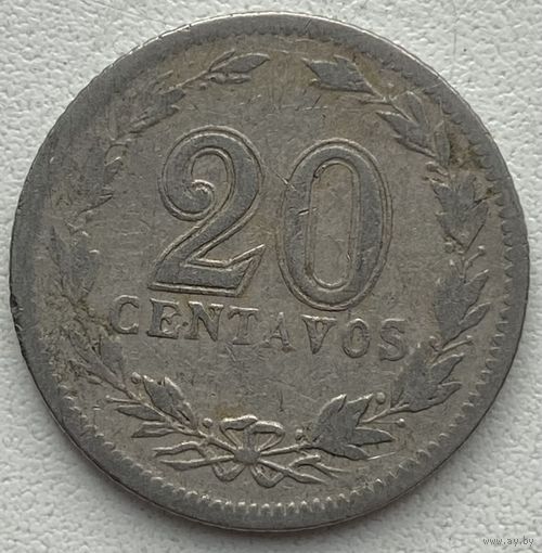 Аргентина 20 сентаво 1930 г.