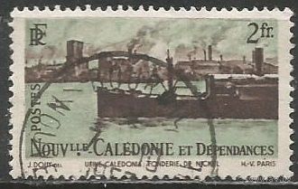 Новая Каледония. Производство никеля. 1948г. Mi#338.