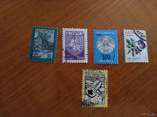 Беларусь гербы флора архитектура (3-6)