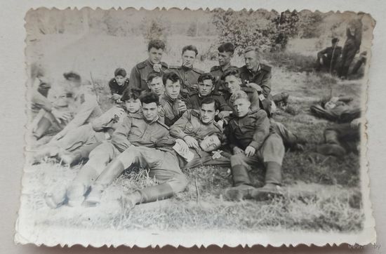 Советские солдаты. ВЧ 64427. Фотография. Фото СССР