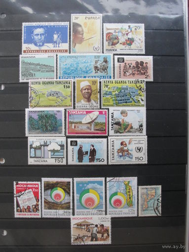 Продажа коллекции с 1 рубля! Культура и искусство на почтовых марках мира.