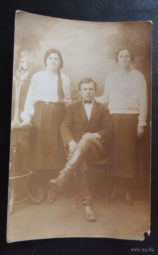 Фото "Семья",Зап. Беларусь, 1930-е гг.