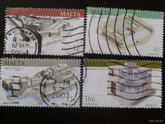 Мальта 2003 военная архитектура, форты