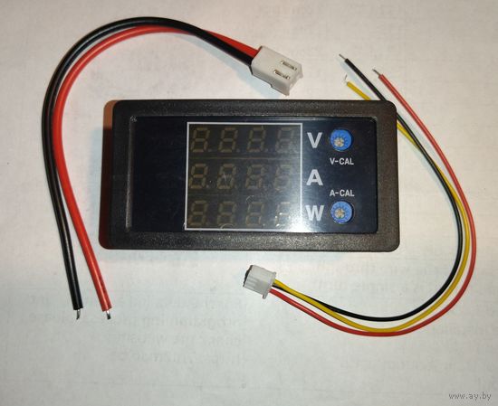Ампервольтватт метр DC100v. 10A  1000w