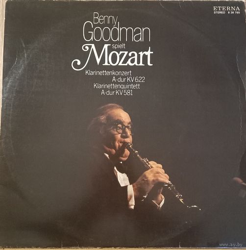 Mozart - Benny Goodman – Benny Goodman Spielt Mozart