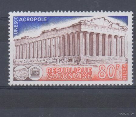 [549] Габон 1978. История.Культура Древней Греции.Архитектура. Одиночный выпуск. MNH