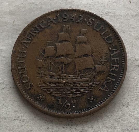 ЮАР 1/2 пенни 1942 Георг II