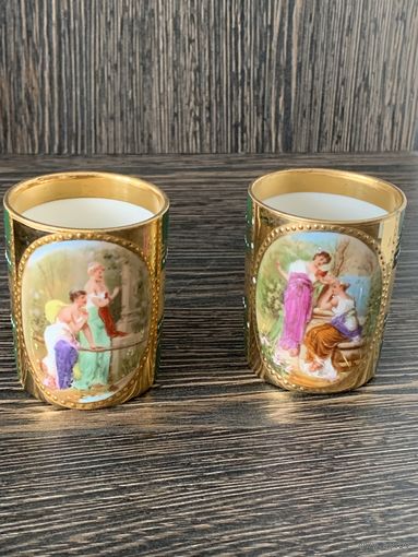 Фарфор. Кофейная пара. Старая Вена. Австрия