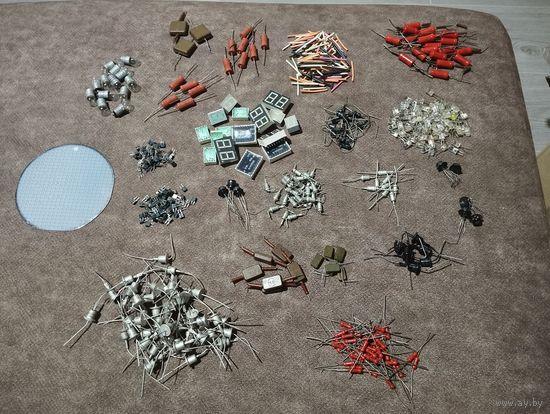 Радиодетали СССР новые и бу Кремниевая пластина в подарок