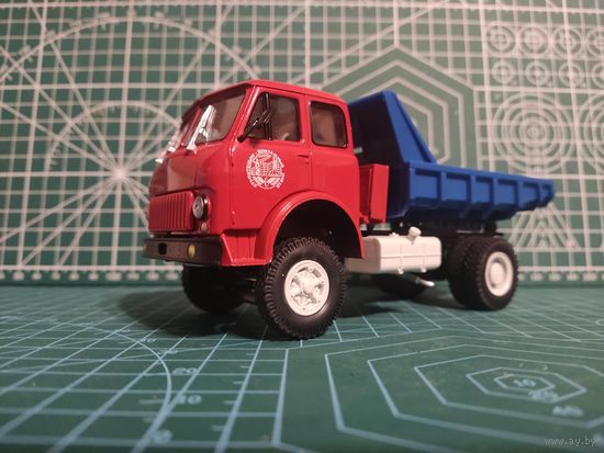 Масштабная модель МАЗ-507 Самосвал Масштаб 1/43 Наш автопром