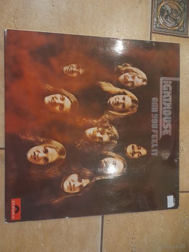 LIGHTHOUSE " CAN YOU FEEL IT" 1973  LP USA/GERMANY  POLYDOR  2391 088 -NM/EX