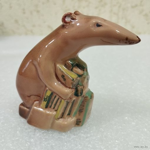 Статуэтка фарфоровая умная и богатая Крыса, 1996 г.