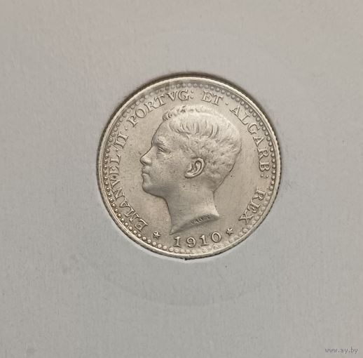 100 рейс. 1910 г. 835пр., Португалия .Мануэл II.