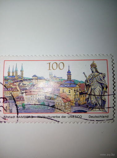 Германия 1996г. Наследие культуры и природы человечеством 100