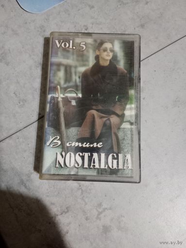 Аудио кассета в стиле Nostalgia