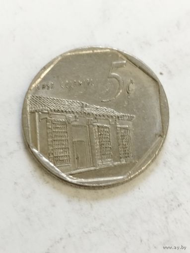 Куба 5 центов 2000