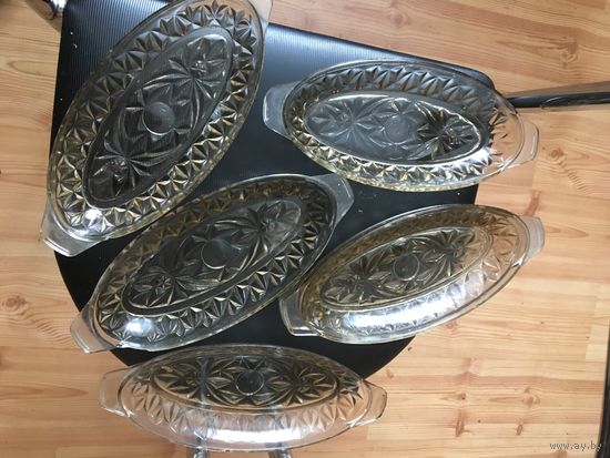 Вперёд в СССР! Новые СОВЕТСКИЕ селёдочницы! Со штампом завода на донышке. ЦЕНА за ОДНУ!!!