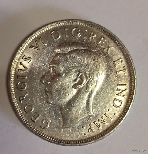 С 1 рубля без мц! 1 доллар 1939 Канада - крупное серебро! В коллекцию!