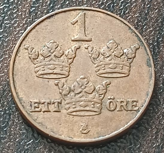 Швеция 1 эре, 1950    ( 1-7-3 )